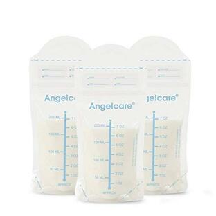 Angelcare【エンジェルケア】母乳 保存バッグ 200ml 30枚入 フリーザーパック 冷蔵 冷凍保存用 滅菌済み (30枚)の画像