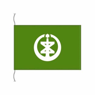 TOSPA 新潟市旗 新潟県県庁所在地の市の旗 卓上旗 旗サイズ16×24cm テトロントロマット製 日本製 日本の県庁所在地旗シリーズの画像