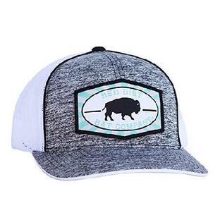 Red Dirt Hat Company Turquoise Buffalo Patch Cap Grey/Turquoise O/Sの画像