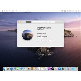 32 GB起動可能なUSBドライバ3.2 Genは、MacOS Catalina 10.15.7（19 H 2）に適用され、Mac OS Xを完全にインスの画像