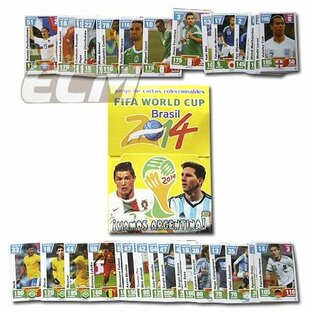 【SALE30%OFF】ワールドカップ2014ブラジル トレーディングカードセット【サッカー/World cup/日本代表/コレクション/トレカ/ブラジル代表/アルゼンチン代表】C2の画像