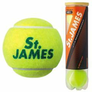 ダンロップ DUNLOP セント・ジェームス テニス 硬式ボール(4球入り1缶) STJAMESの画像
