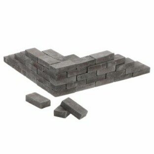 NUOLUX ミニチュア レンガ 模型 1/16 50個 ミニレンガブロック ミニチュア キャンプ 建築模型材料 煉瓦 DIY素材 材料 リアル 鉄道 戦場の画像