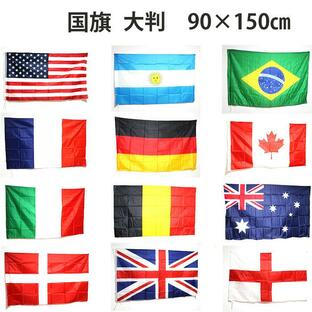 国旗 フラッグ 12カ国 アメリカ フランス イギリス カナダ ブラジル イタリア イングランドなど 訳ありの画像