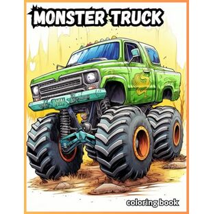 Monster Truck: coloring bookの画像