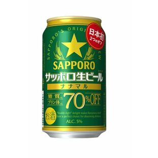 【糖質・プリン体70％オフ】 サッポロ 生ビール ナナマル [ ビール 350ml ]の画像