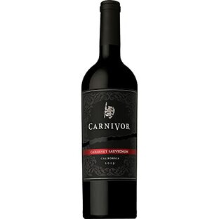 【肉専用黒ワイン】 Carnivor カーニヴォ カベルネ ソーヴィニヨン [ NV 赤ワイン フルボディ アメリカ合衆国 750ml ]の画像