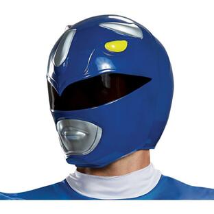 パワーレンジャー マスク ブルー ヘルメット 戦隊ヒーロー 大人用 コスプレ Mighty Morphinの画像