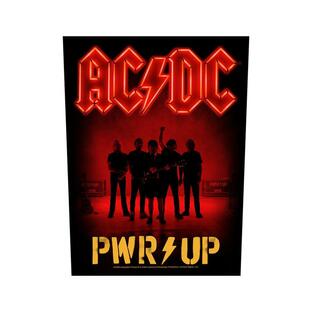 (エーシー・ディーシー) AC/DC オフィシャル商品 PWR-UP Bolt ワッペン 縫い付けタイプ パッチ RO8158 (ブラック/レッの画像