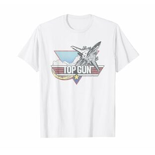 Top Gun クラシック飛行機ロゴ Tシャツの画像