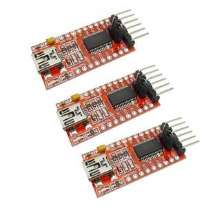 KKHMF 3個 ミニ 3.3V 5.5V FT232RL USB−TTL シリアル コンバーター アダプター モジュール for Arduinoの画像