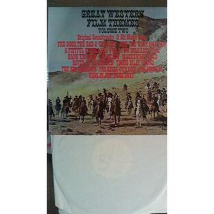 帰って来たガンマン他ユナイト西部劇 サウンドトラック集 1970年アメリカ盤 30cmLPレコード の画像