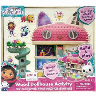 Tara Toys ギャビーのドールハウス 木製ドールハウス アクティビティ - ビルディング デコレーションセット 対象年齢3歳以上 並行輸入の画像