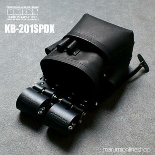 ニックス 腰道具 KNICKS KB-201SPDX 自在型チェーンタイプ総グローブ革2段腰袋の画像
