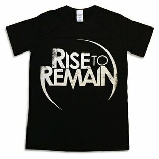 ロックTシャツ ライズ・トゥ・リメイン Rise To Remain Distressed Logo (Black) - T-Shirt Mサイズの画像