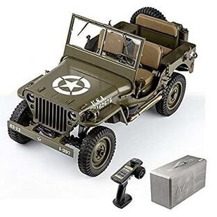 RocHobby RC Car 1/6 1941 MB Scaler Willys Jeep Remote Control Vehicle Militの画像