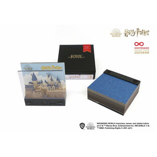 Hogwarts Castle - Light Color 105 - 公式 OMOSHIROIBLOCK メモ帳 立体メモ 収納ケース付き 飾り物 インテリア プレゼントの画像