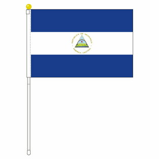 TOSPA パラグアイ 国旗 ポータブルフラッグ 旗サイズ25x37.5cm テトロン製 世界の国旗シリーズの画像
