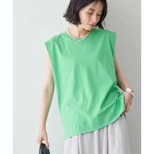 tシャツ Tシャツ ショルダータックノースリーブプルオーバー レディースの画像