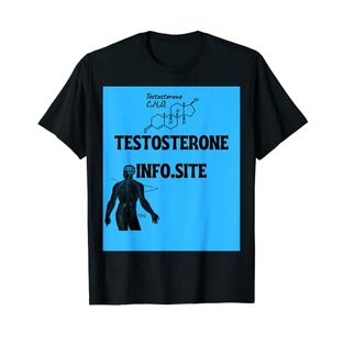 テストステロン情報サイト Tシャツの画像