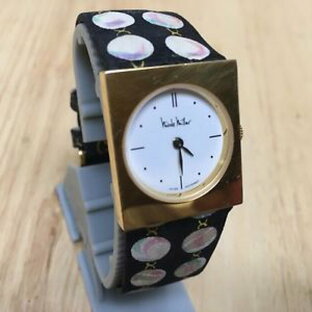 【送料無料】腕時計 ウォッチ ニコールミラービンテージスイスクオーツゴールドカラーvintage nicole miller mujer suizo movimientot color dorado reloj de cuarzoの画像
