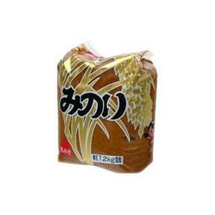 山印醸造 味噌 みのり 赤味噌 ×1ケース 2kg×6袋入り 美味しい味噌 こだわりの味噌の画像