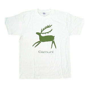 オリジナルデザインTシャツ camuni 鹿 サイズ：S/L − ナジャ工房の画像