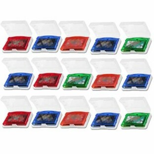 D・STONE GBA 専用 保護 収納 ソフト カセット ケース ゲームボーイ アドバンス DS カートリッジ 小物 ホルダー 30個の画像