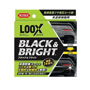 KURE(呉工業) LOOX(ルックス) ブラック ブライト 10ml 耐候性黒ツヤ復元コート剤 1198の画像