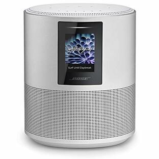 Bose Smart Speaker 500 スマートスピーカー Bluetooth, Wi-Fi接続 マイク付 タッチ操作 17 cm (W) x 20.3 cm (H) x 10.9 cm (D) 2.15 kg Amazon Alexa搭載 ラックスシルバーの画像