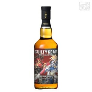 ギルティギア ブレンデッドウイスキー 25周年記念ボトル 46% 700ml 三郎丸蒸留所 若鶴酒造の画像