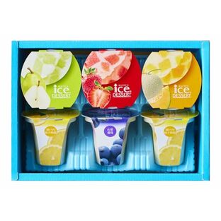 中島大祥堂 凍らせて食べる アイスデザート~国産フルーツ入り~6号 1箱(6個)の画像