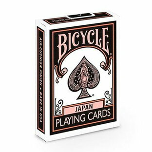カードマジック プレイングカード【30940 バイスクルブラックオレンジ】マツイゲーミングマシンの画像