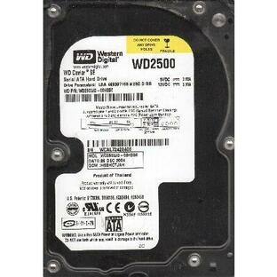 wd2500jd-00hbb0、DCM hsbhctjah、Westernデジタル250 GB SATA 3.5ハードドライブの画像