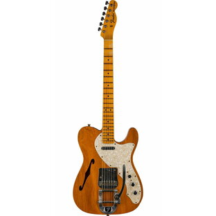 Fender Custom Shop 2022 Time Machine Series 1968 Telecaster Thinline Journeyman Relic Aged Naturalの画像