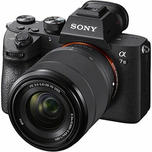 ソニー(SONY) フルサイズ ミラーレス一眼カメラ α7III ズームレンズキット(同梱レンズ:SEL2870) ブラック ILCE-7M3Kの画像