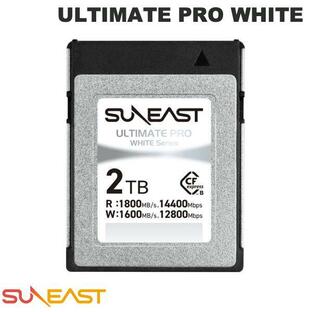 SUNEAST サンイースト 2TB ULTIMATE PRO WHITE Series CFexpress Type B Card PCIe Gen3 x2 R:1800MB/s W:1600MB/s SE-CFXB002TW1800 ネコポス不可の画像