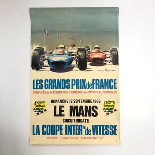 現品 ル・マン 1966 ポスターの画像