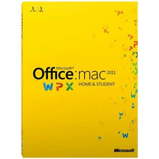Office for Mac Home and Student 2011 -1 新品 パッケージ 未開封 Microsoft 日本語版 ワード エクセル パワーポイントの画像