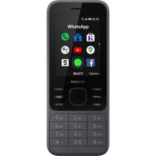 Nokia 6300 4G｜アンロック｜インターナショナル｜WiFiホットスポット｜ソーシャルアプリ｜Google Maps and Assistant｜ライトチャコールの画像