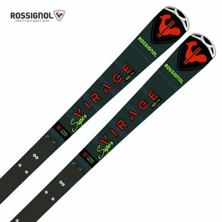 ROSSIGNOL スキー板 ロシニョール メンズ レディース SUPER VIRAGE VIII LTD SPX ROCKERACE GW プレート ビンディング セット 取付無料の画像