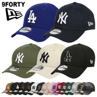 ニューエラ キャップ ドジャース ヤンキース NEW ERA 9FORTY メンズ レディース 帽子 NY LA メジャーリーグの画像