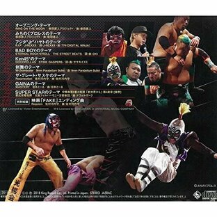 CD/スポーツ曲/みちのくプロレス 旗揚げ25周年記念アルバムの画像