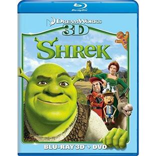 北米版 シュレック 3D Shrek (Two-Disc Blu-ray 3D/DVD Combo)の画像