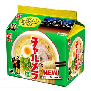 明星食品 チャルメラ 塩ラーメン 5食パック (99g x 5食入)の画像