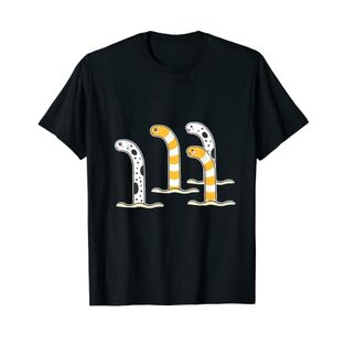 チンアナゴ & ニシキアナゴ【どうぶつフレンズ】水族館の生き物 かわいい 面白 動物 イラスト Tシャツの画像