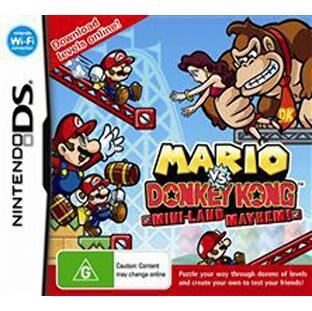 Mario vs. Donkey Kong: Mini-Land Mayhem! (Nintendo DS) (輸入版)の画像
