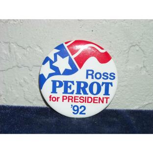 ピンバッジ Ross Perot for President Pin Buttonの画像