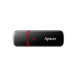 【ゆうパケットで送料無料】Apacer AP64GAH333B-1 64GB USB 2.0 ブラック USBメモリの画像