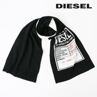 ディーゼル DIESEL ニットマフラー メンズ レディース 男女兼用 プロダクトタグモチーフ K-GUBO Dの画像